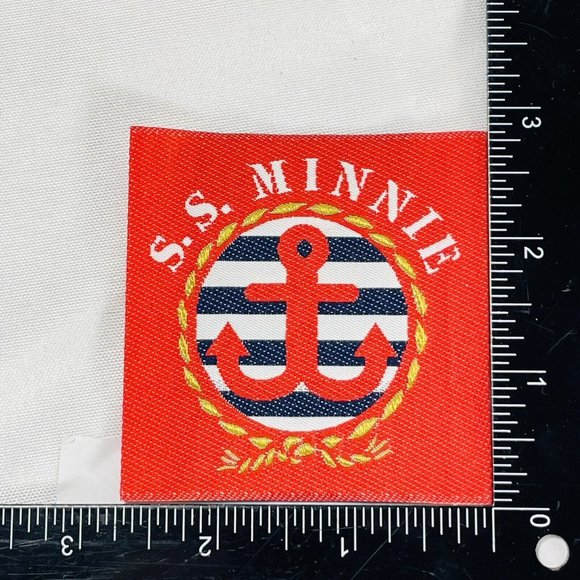 3 Vintage Disney Sailor SS Mickey Minnie Collectible Alkahn Sew On Label Patch - Picture 7 of 9